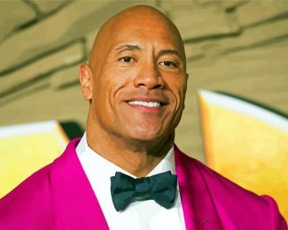 Dwayne Douglas Johnson Diamond painting