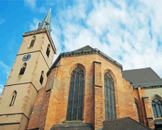 Eglise Protestante Saint Pierre Strasbourg diamond painting