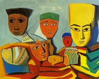 Egyptian Masks Martiros Saryan diamond painting