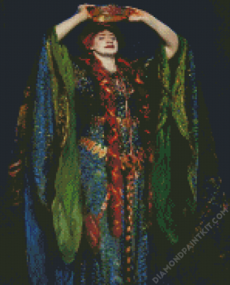 Ellen Terry As Lady Macbeth By Sargent diamond painting