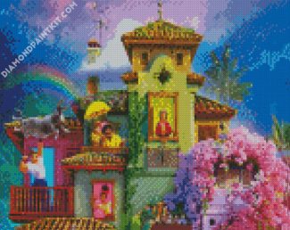 encanto house diamond painting