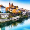 Europe Rhine River diamond painting