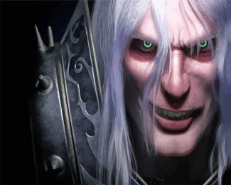 Evil Arthas Menethil diamond painting