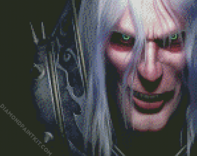 Evil Arthas Menethil diamond painting