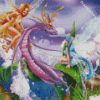 Fairies And Dragon Diamond painting