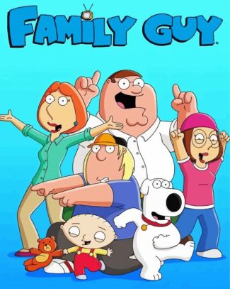 Family Guy Animated Movie diamond painting