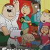 Family guy poster diamond painting