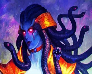 Fantasy Gorgo Medusa Art diamond painting