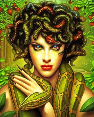 Fantasy Gorgo Medusa diamond painting