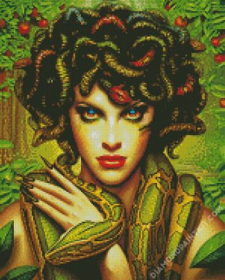 Fantasy Gorgo Medusa diamond painting