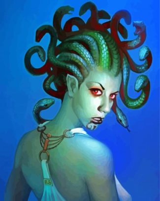 Fantasy Medusa diamond painting