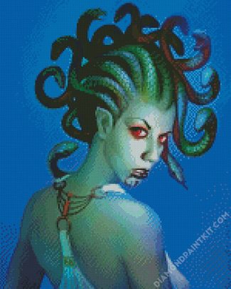 Fantasy Medusa diamond painting