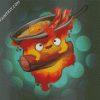 Fire Demon Calcifer diamond painting