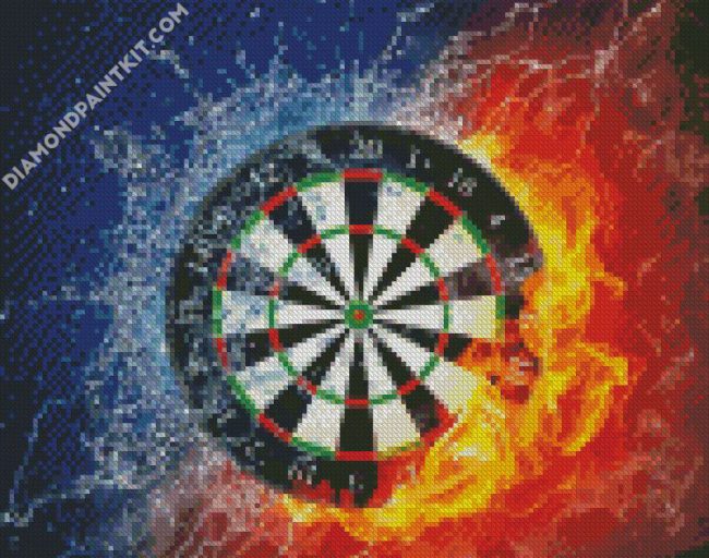 Fire Water Dart diamond painting