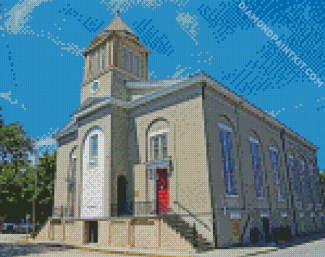 First African Baptist Church Savannah diamond painting