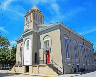 First African Baptist Church Savannah diamond painting