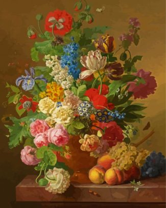 Flowerpiece By Frans Van Dael diamond painting