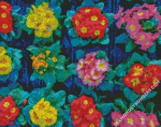 Flowers Nursery Diamond painting