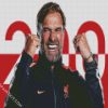 Football Manager Jurgen Klopp diamond painting