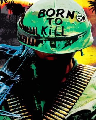 Full Metal Jacket War Movie Diamond painting