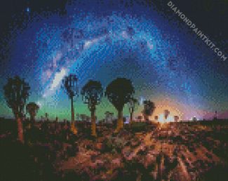 Galaxy Sky Namibia diamond painting