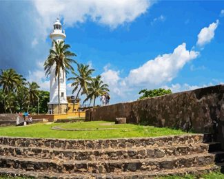 Galle Dutch Fort Sri Lanka Cop diamond painting