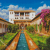 Generalife Spain diamond painting