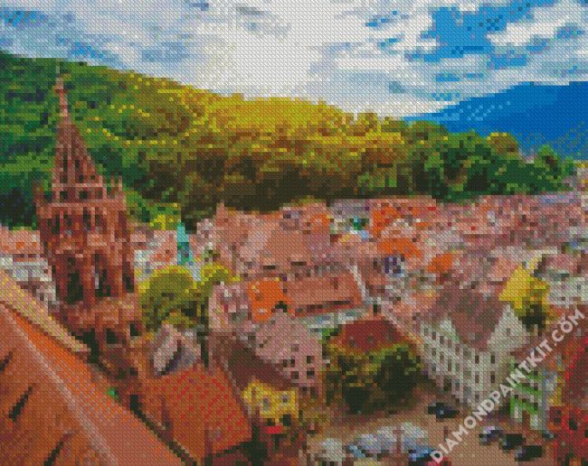 Germany munster city diamond painting