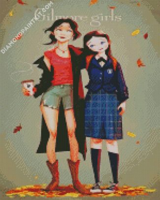 Gilmore girls art diamond painting