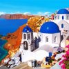 Greece Thira City Seascape diamond painting