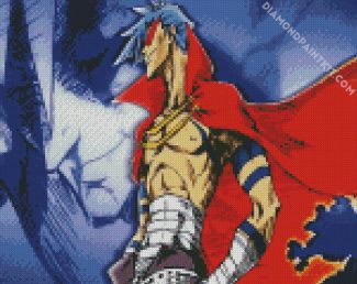 Gurren Lagann Kamina diamond painting