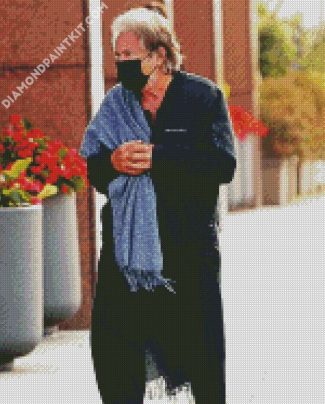 Al Pacino Wearing Face Mask diamond painting