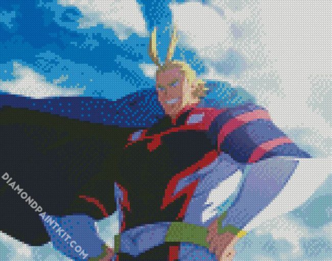 All Might My Hero Academia diamond painting