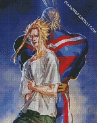 All Might Toshinori Yagi diamond painting