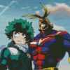 All Might And Deku diamond painting