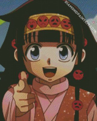 Alluka Zoldyck diamond painting