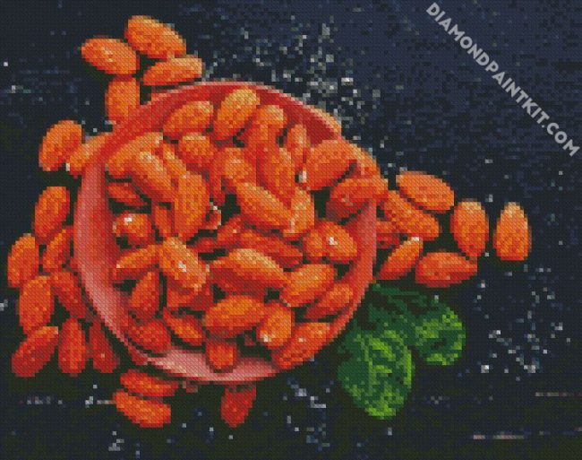 Almonds In A Bowl diamond painting