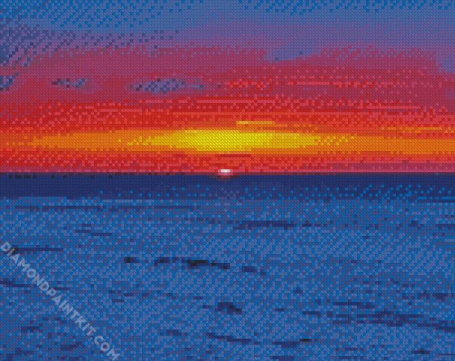 Ameland Sunset diamond painting