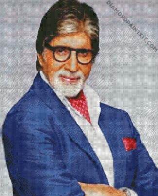 Amitabh Bachchan diamond painting