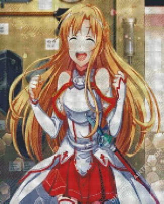 Anime Character Asuna diamond painting