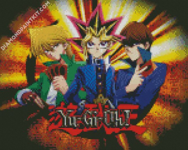 Anime Yu Gi Oh diamond painting