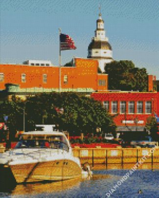 Annapolis City diamond painting