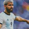 Argentina National Team Sergio Aguero diamond painting