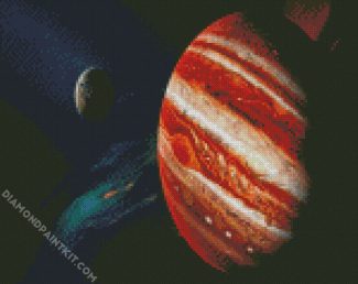 Astronomy Jupiter Planet diamond painting