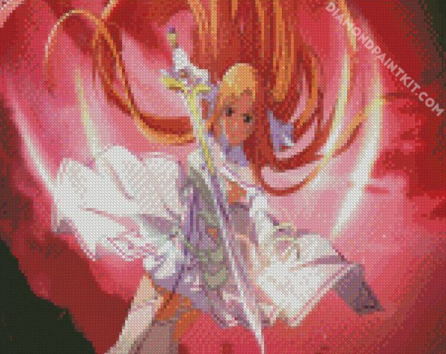 Asuna Sword Art Online Anime diamond painting