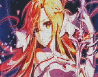 Asuna Yuuki diamond painting