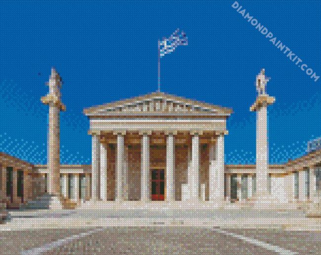 Athena Buildings diamond painting