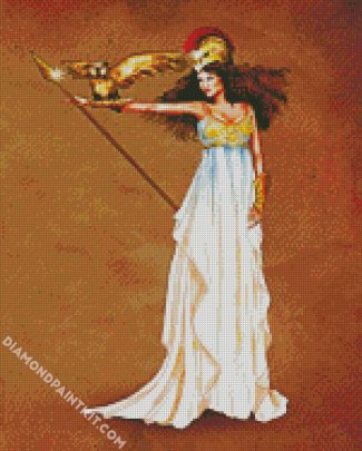 Athena Greek Mythology diamond painting