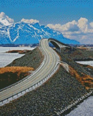 Atlantic Ocean Road diamond painting