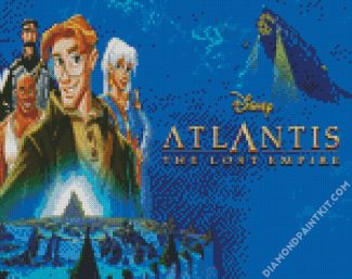 Atlantis The Lost Empire Disney Animation diamond painting